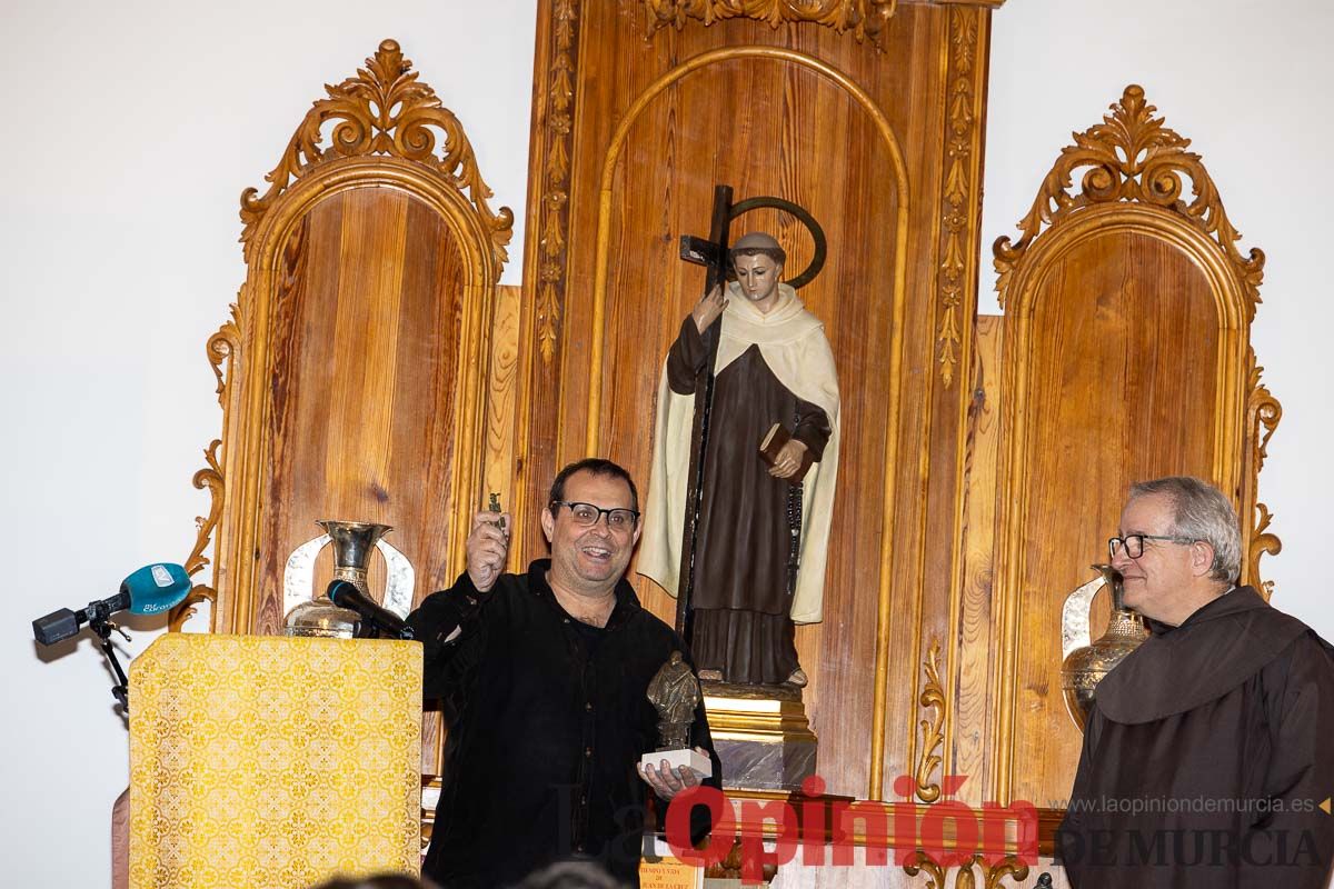 Entrega de los premios 'Místicos' en Caravaca