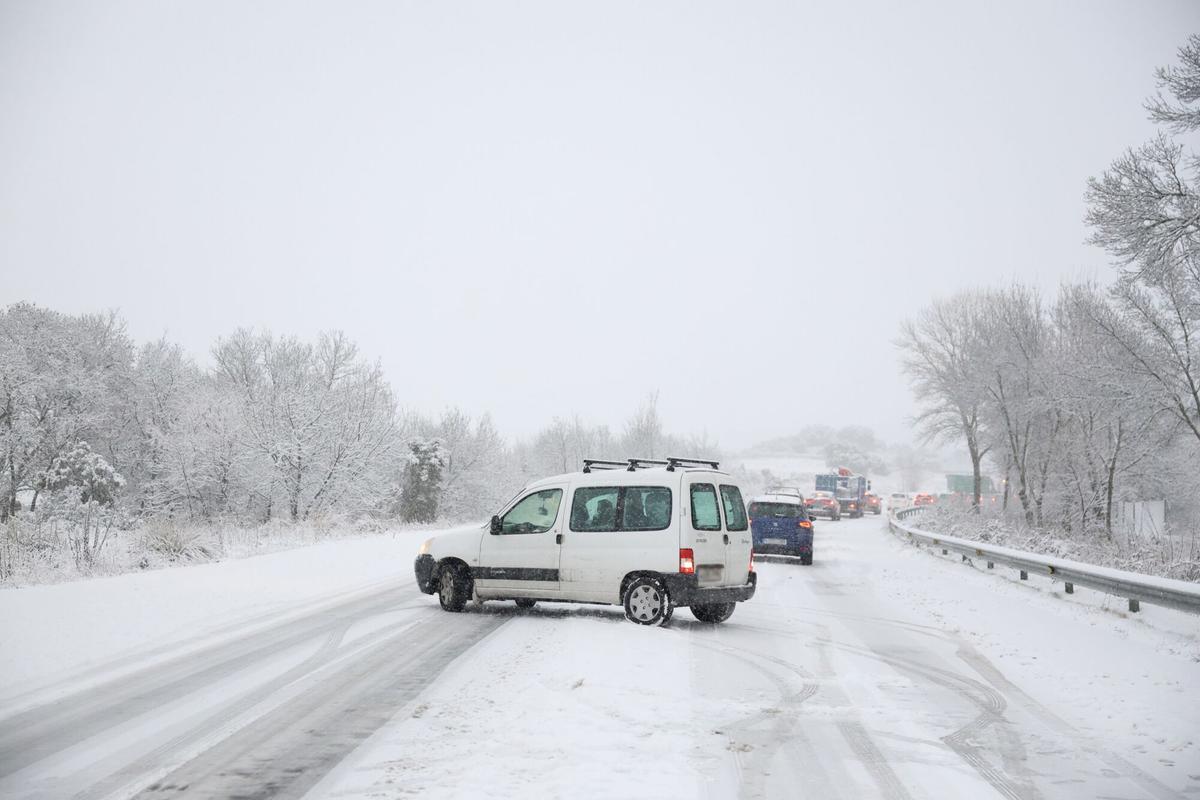 28 de enero de 2026: las imágenes de la gran nevada en la Comunidad de Madrid