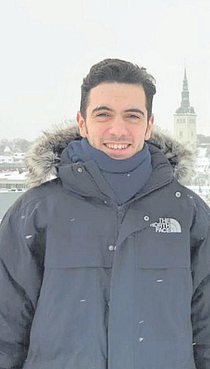 Guzmán Fernández en la capital estonia.
