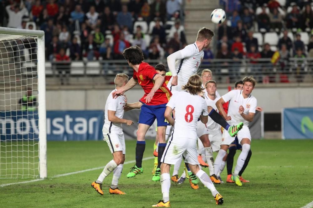 España 1 - 0 Noruega en Nueva Condomina