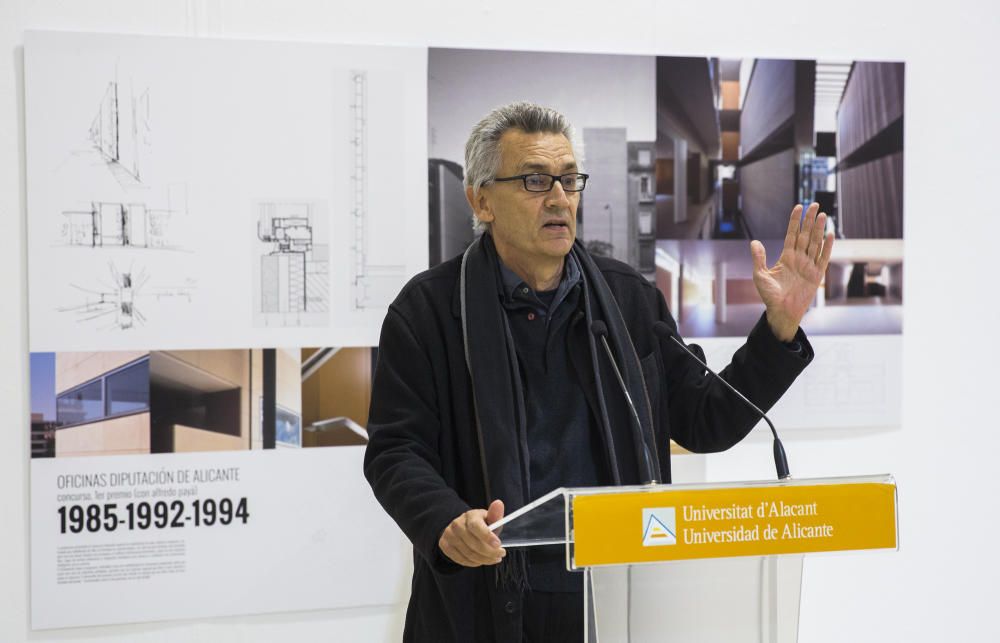 El Museo de la UA inaugura 'Industrias', del arquitecto Javier García-Solera