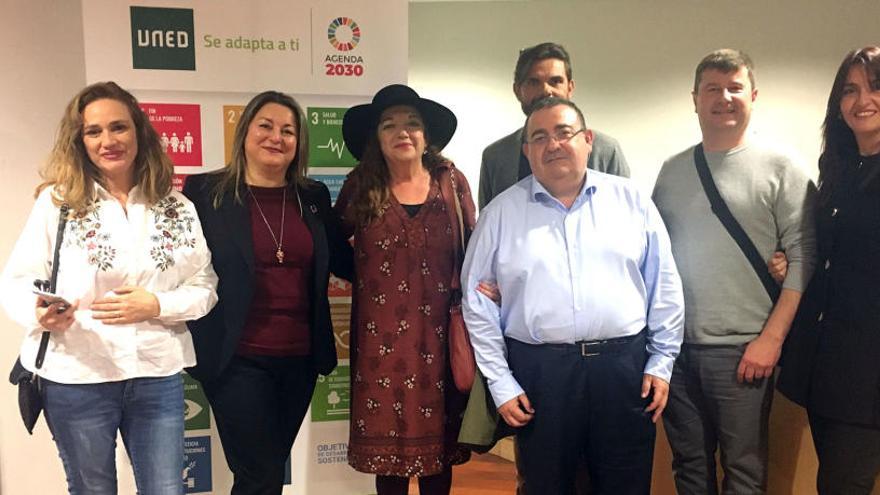 El equipo de la UNED de Dénia recoge en Madrid el premio de igualdad de género