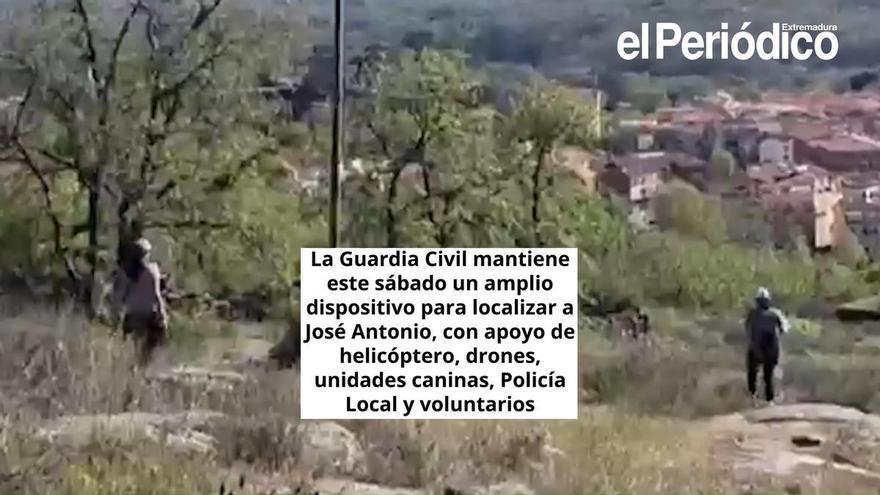 Video | Continúa la búsqueda del hombre de 74 años desaparecido en Jarandilla