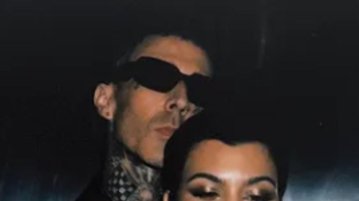 Travis Barker y Kourtney Kardashian