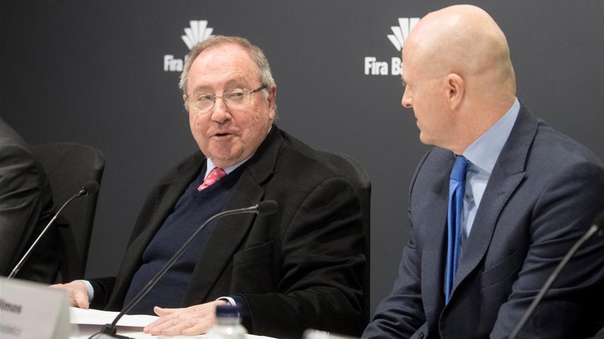 El presidente de Alimentaria  Josep Lluis Bonet