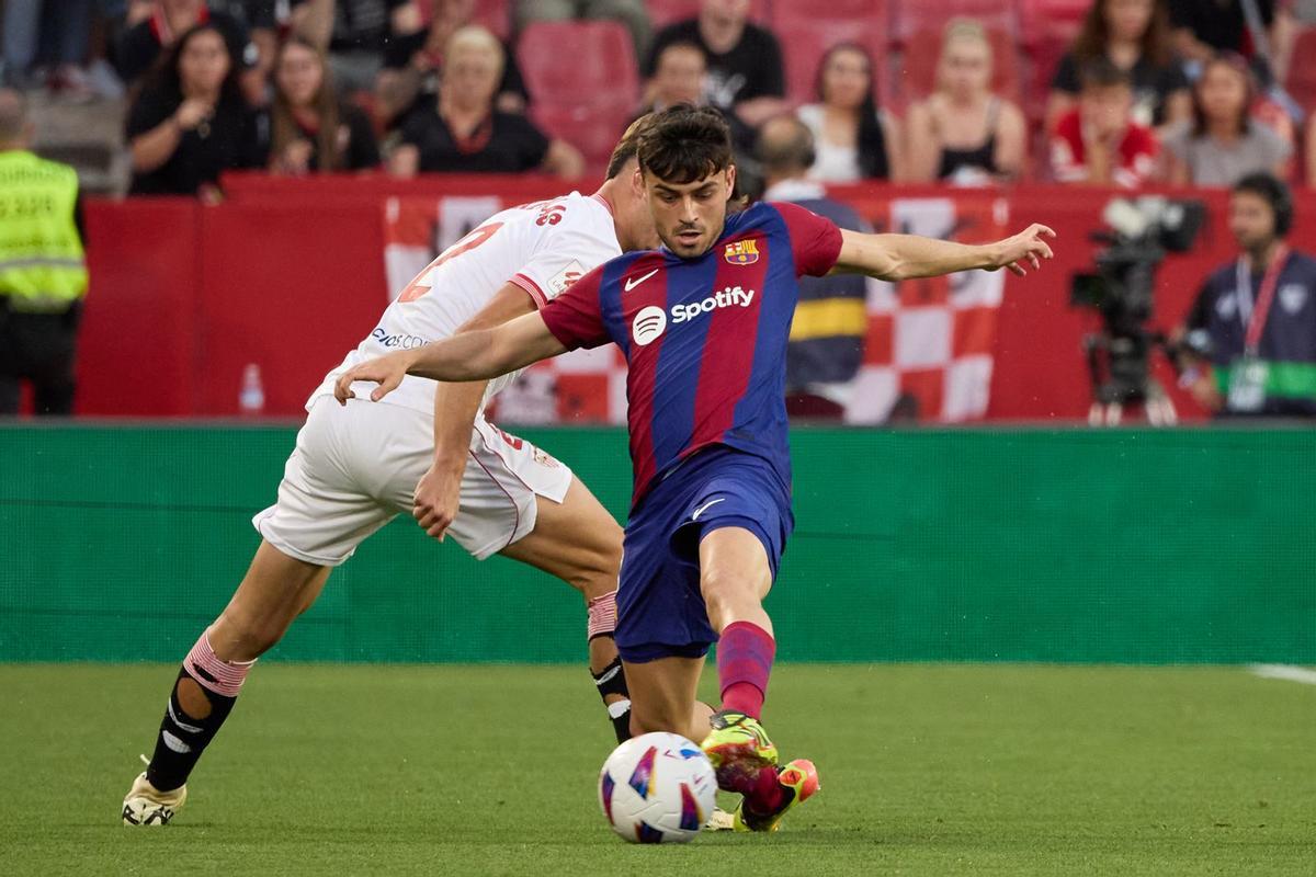 Sevilla FC - FC Barcelona, el partido de la jornada 38 de LaLiga EA Sports, en imágenes.