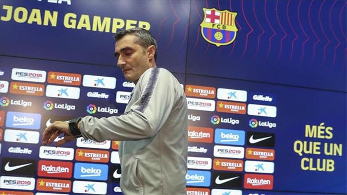 Valverde habló sobre el estilo del Barça