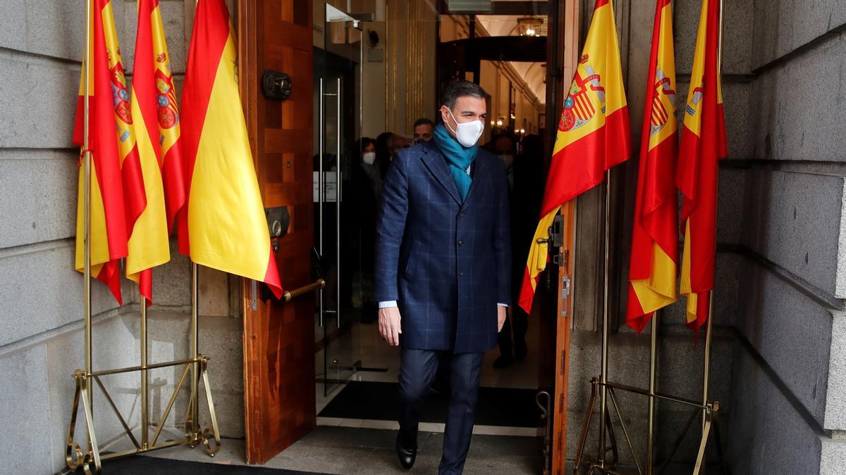 El presidente del Gobierno, Pedro Sánchez.