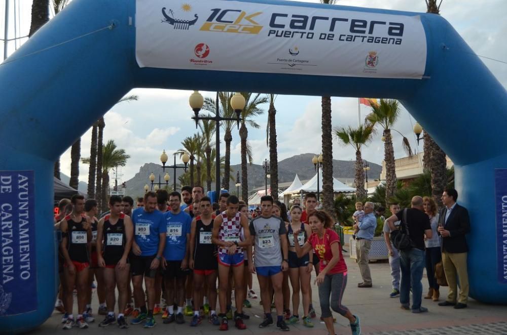 La Carrera Puerto de Cartagena encumbra a Franco y Del Solar