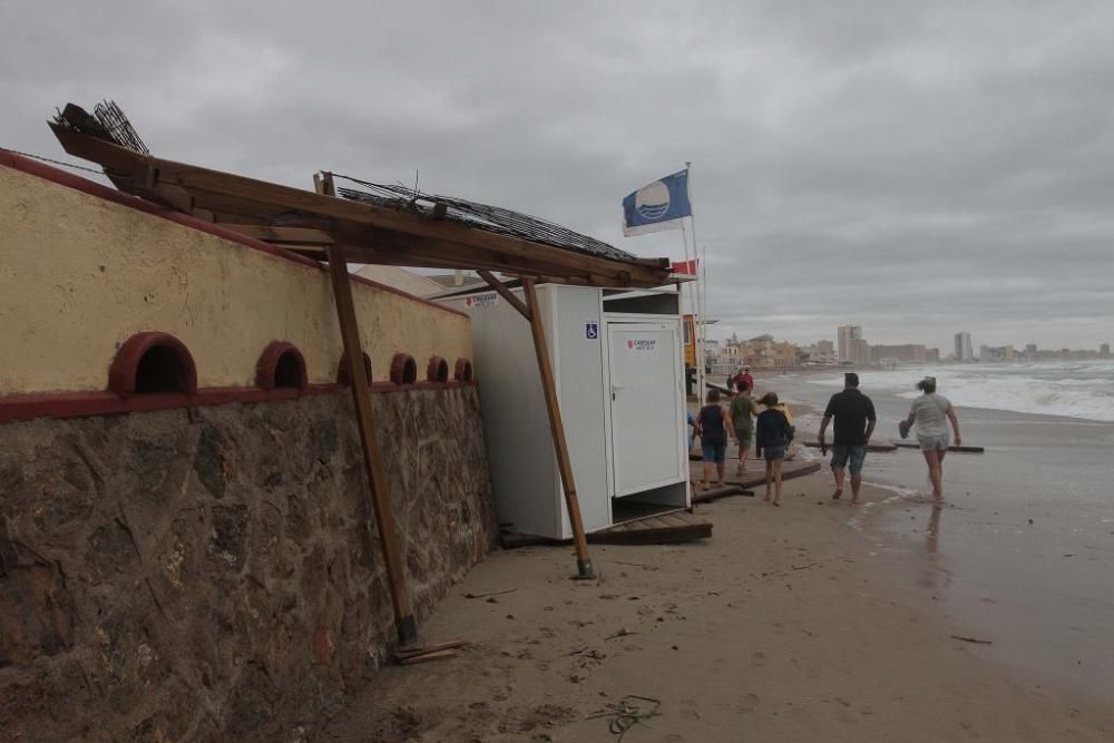 Temporal en Cabo de Palos y La Manga