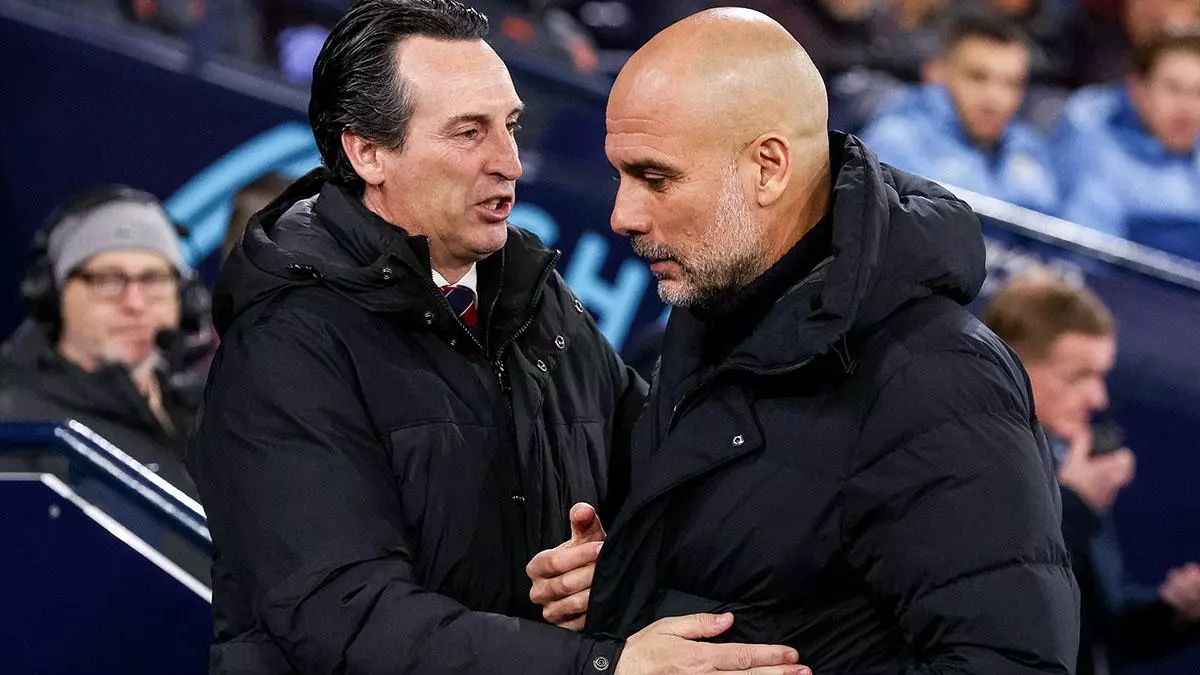 Guardiola se descubre ante Emery: "Son un 'equipo Champions'"