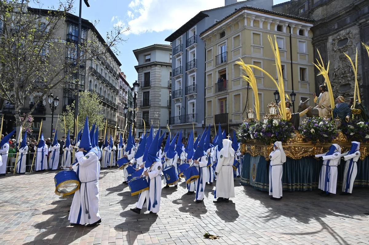 En imágenes I Procesión de Domingo de Ramos en Zaragoza En imágenes I Procesión de Domingo de Ramos en Zaragoza