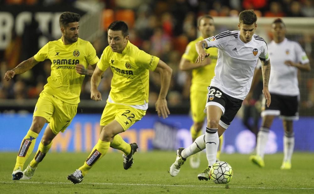 Las mejores imágenes del Valencia - Villarreal