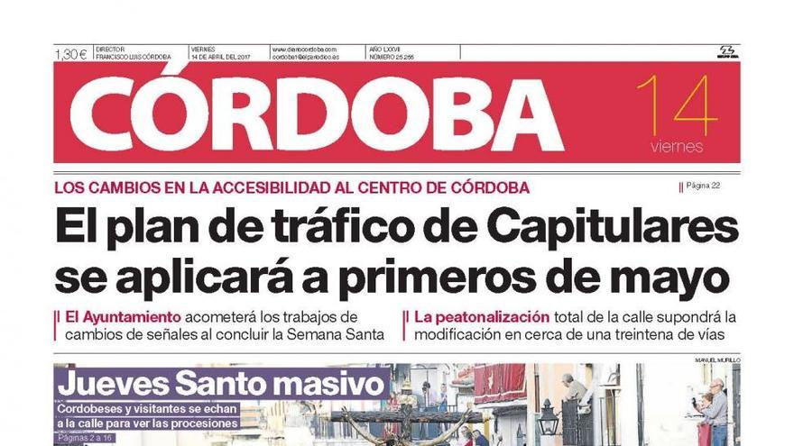 La portada de CÓRDOBA