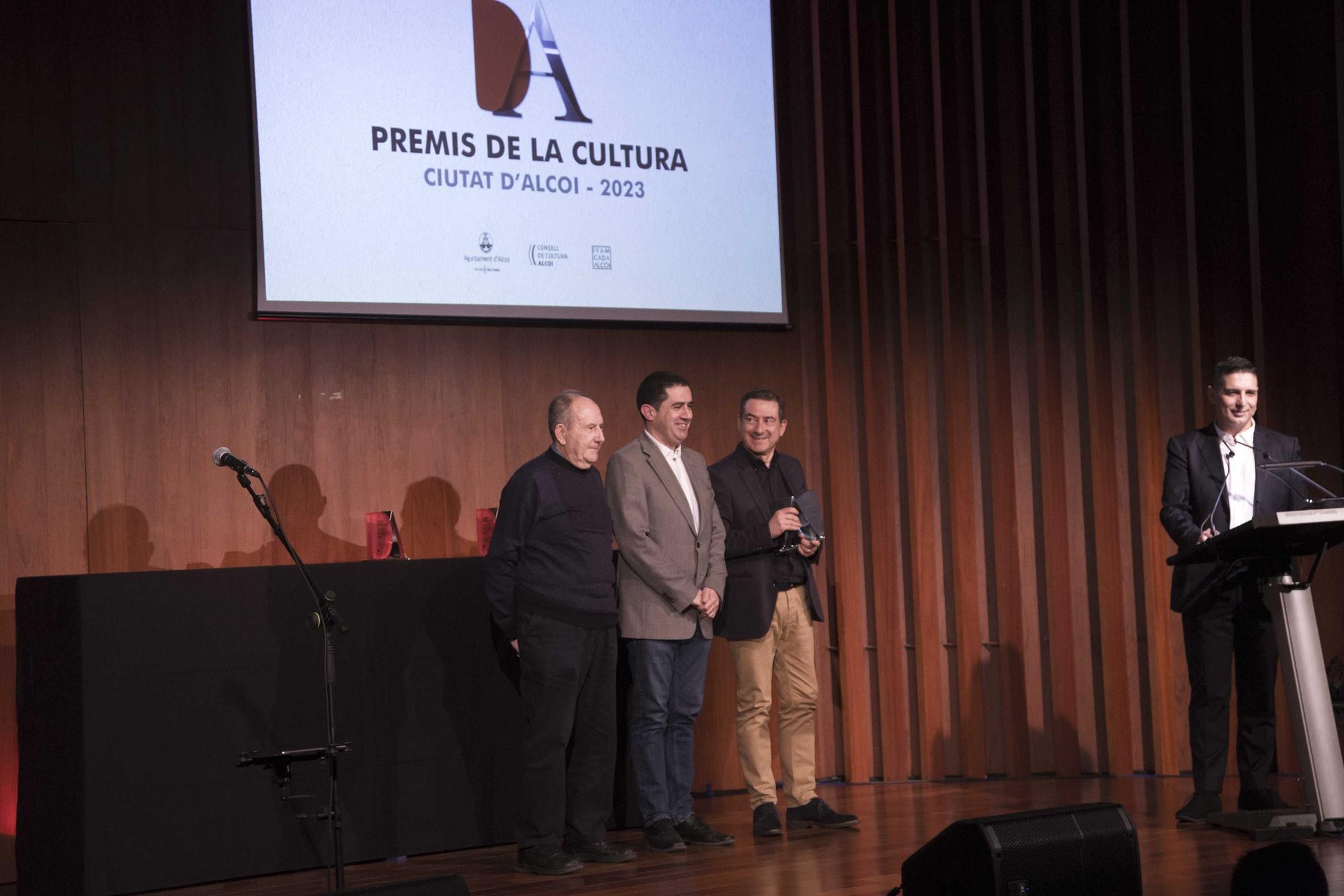 Reconocimientos a la cultura en Alcoy