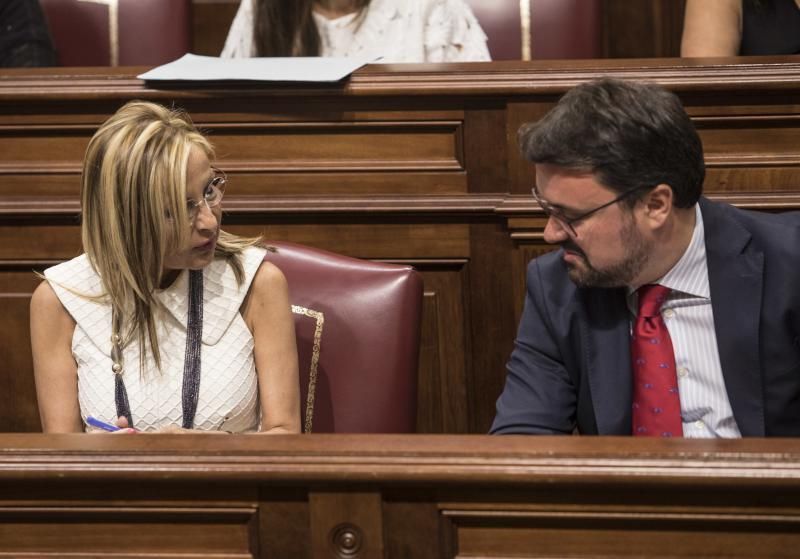 Pleno en el Parlamento de Canarias (21/06/2017)