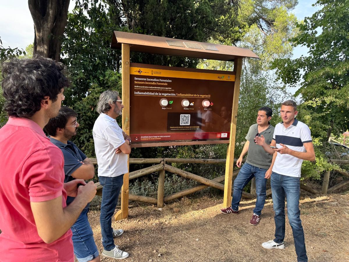 Un momento de la presentación del proyecto