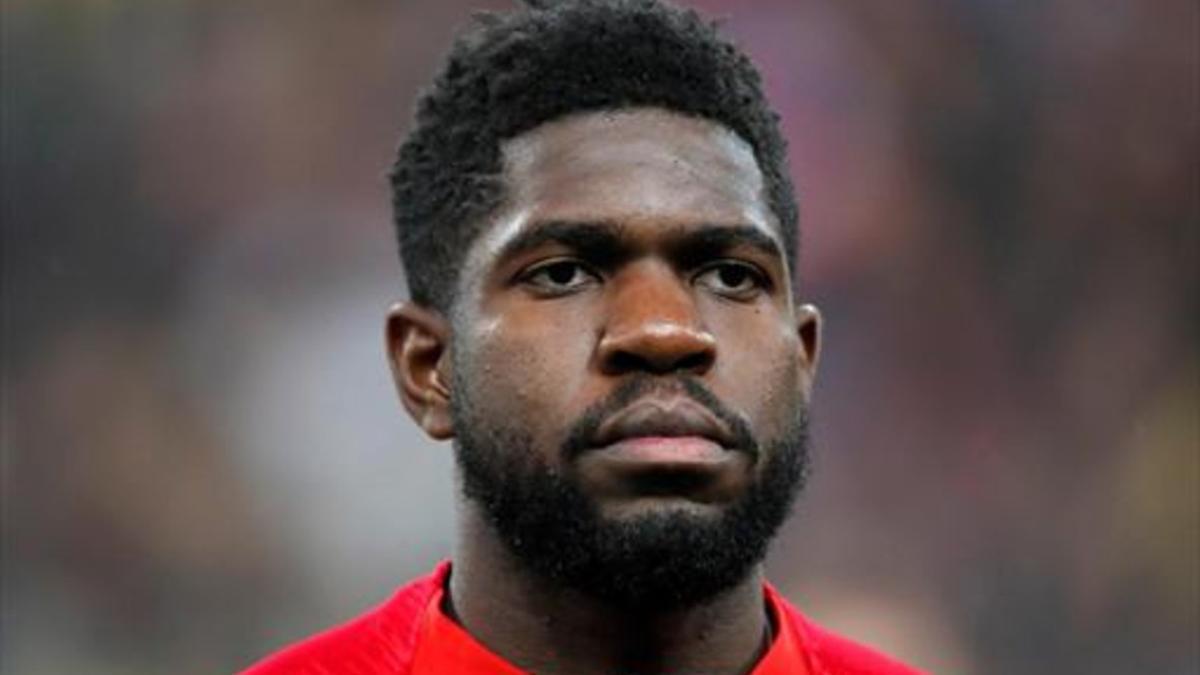 Susto de Umtiti sustituido por una posible conmoción cerebral El