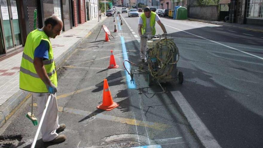 A Laracha amplía la zona azul en once plazas