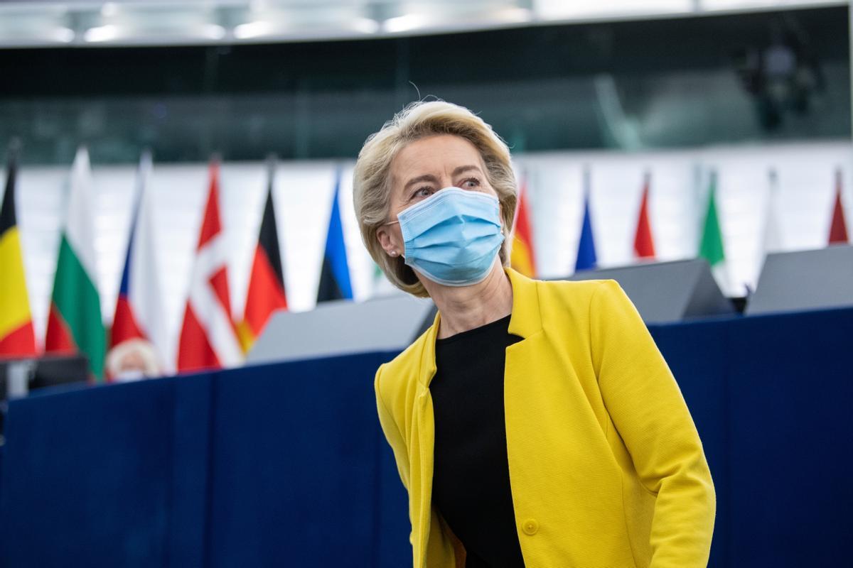 La presidenta de la Comisión Europa, Úrsula Von der Leyen.
