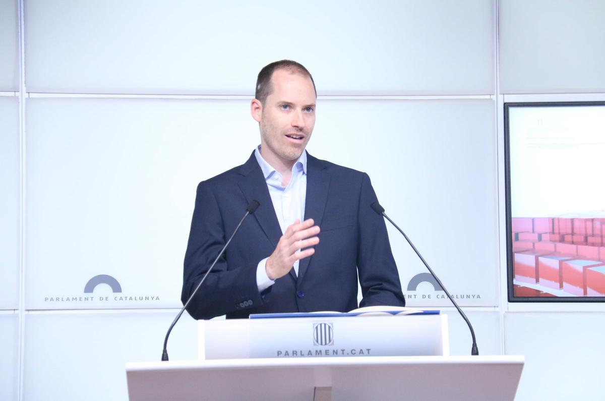 Juan Fernández, portavoz del PP en el Parlament