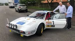 Un mítico campeón de rally regresa a Avilés a bordo de un Ferrari