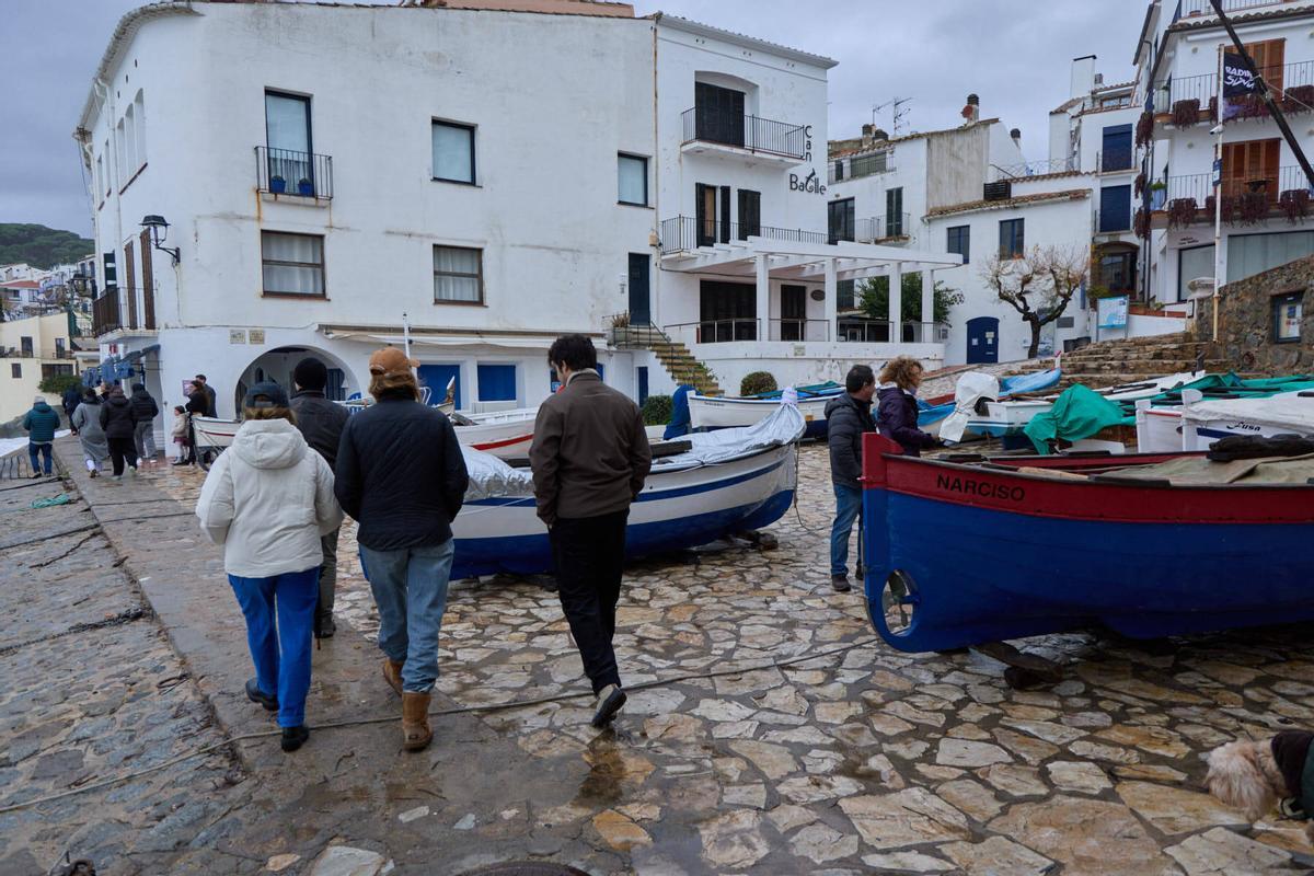 Les imatges del temporal a les comarques gironines
