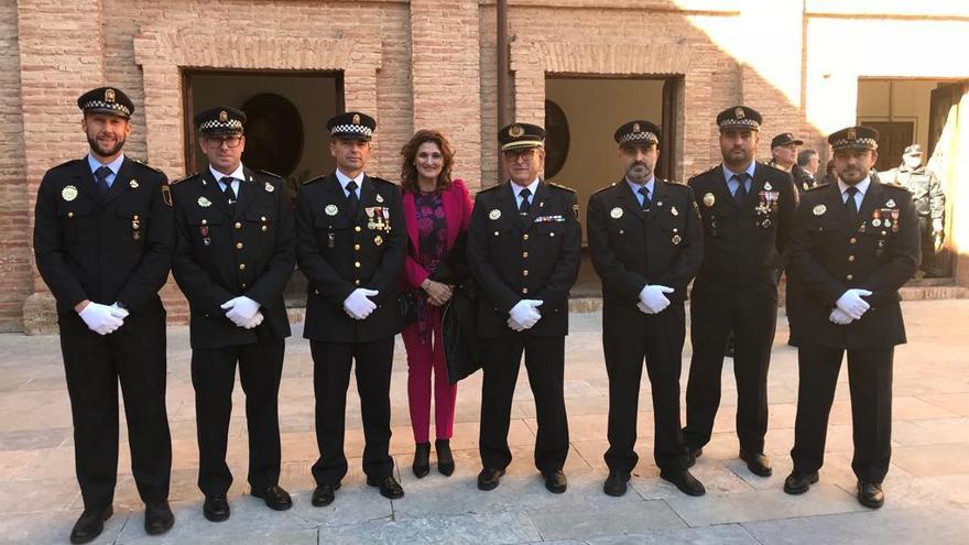 Condecoración para el GESC y agentes de la Policía Local de Orihuela por sus actuaciones destacadas