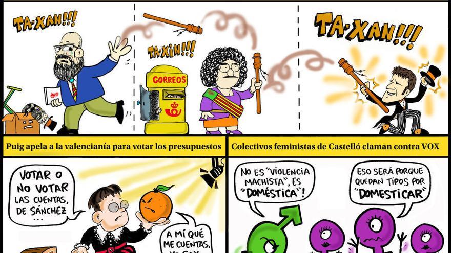 La particular visión de Xipell sobre la actualidad política de Castelló