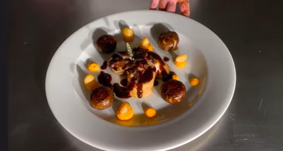 Esta es la receta con la que una compostelana compite por el Premio Promesas de la alta cocina