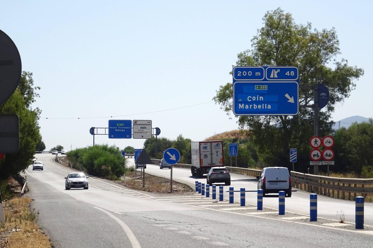 MLG 09-07-2026.-Imagen de la carretera Málaga-Campillo-Ronda entre Casapalma y Cerralba, donde la Junta de Andalucía, ha adjudicado por 50,4 millones de euros para la reanudación de la autovía.