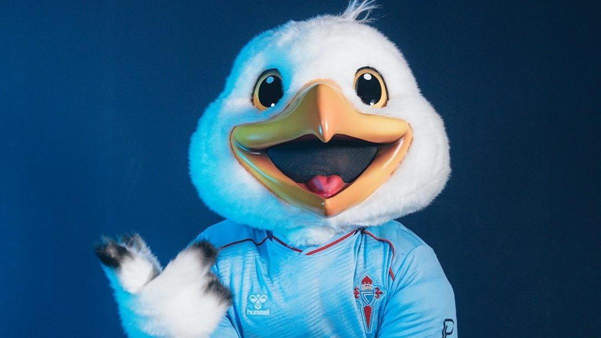 El Celta anuncia a Chiño como su nueva mascota oficial