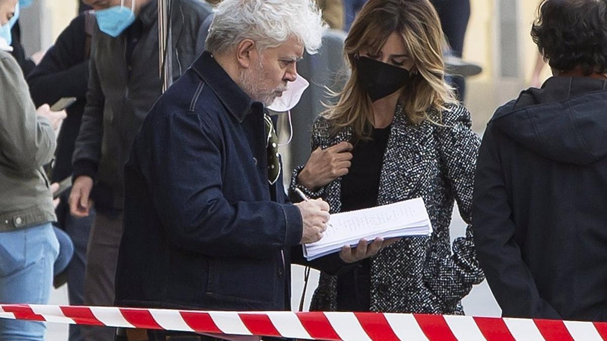 Pedro Almodóvar y Penélope Cruz.