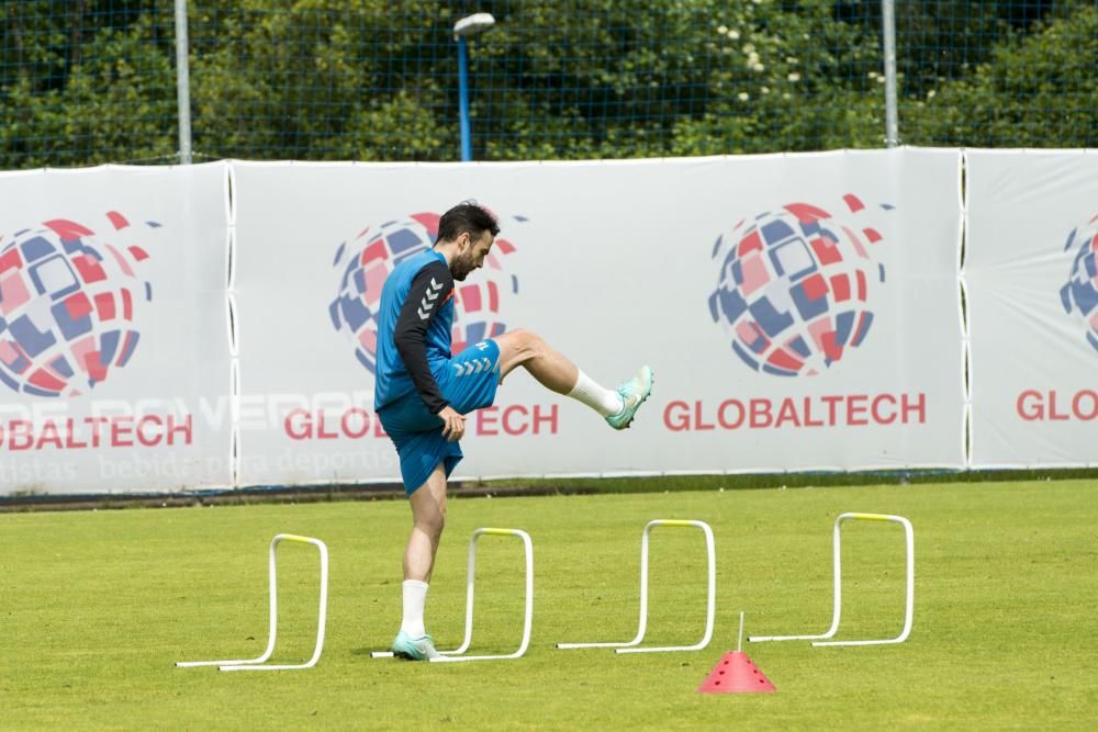 Entrenamiento del Real Oviedo