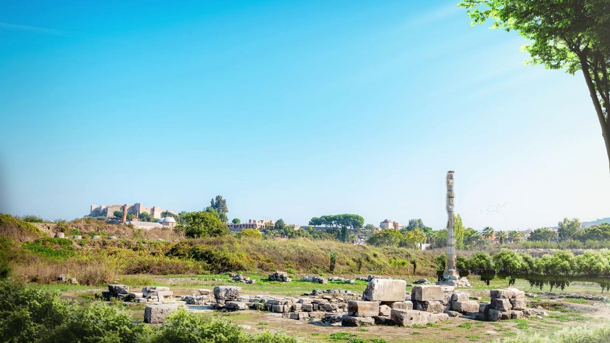 Templo de Artemisa en Éfeso, ahora