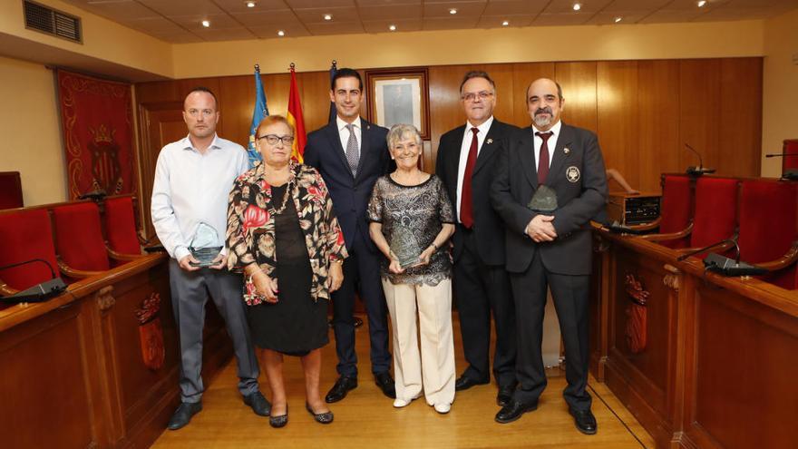 Premiats amb l&#039;alcalde.