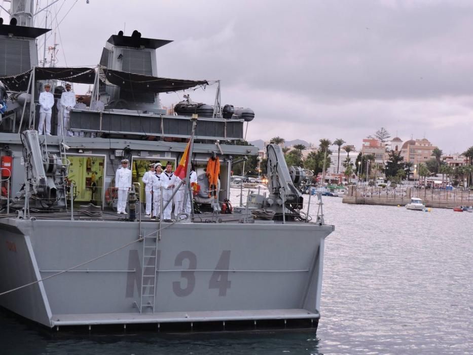 Jornada de puertas abiertas en Águilas con la Armada