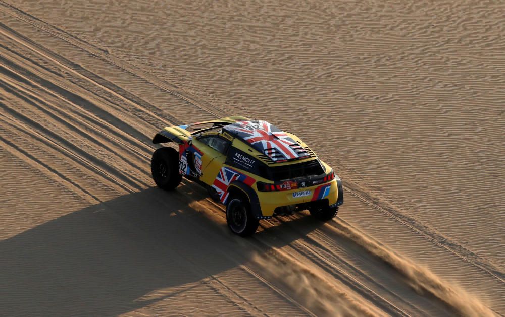 Las fotografías de la segunda etapa del Dakar.