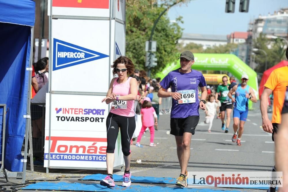 Media Maratón de Murcia: llegada (2ª parte)