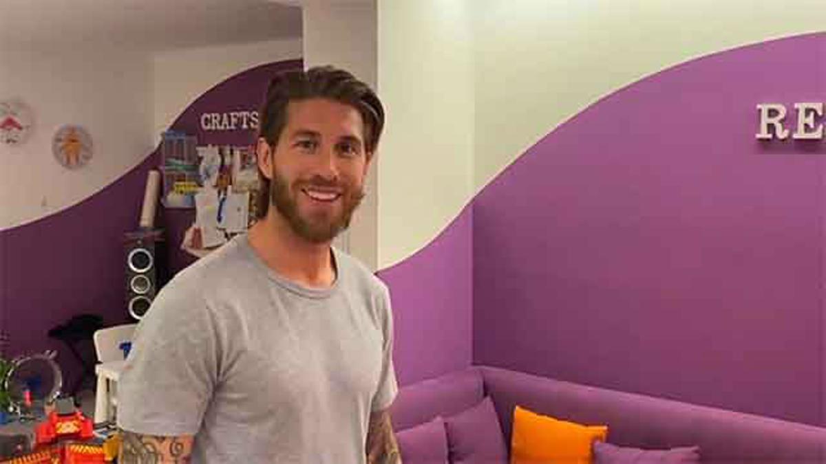 El divertido #TeamHomeChallenge de Sergio Ramos