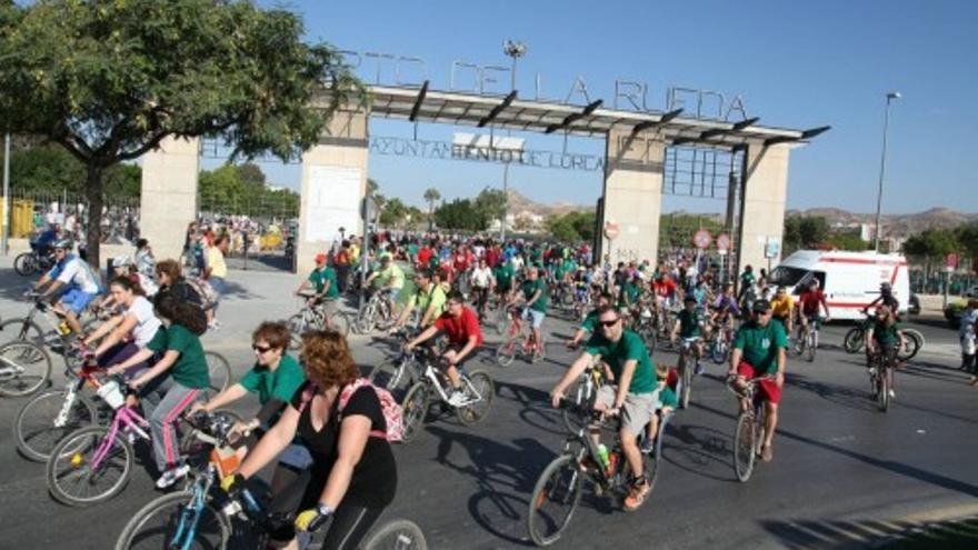 Clausura en bici de los Juegos del Guadalentín