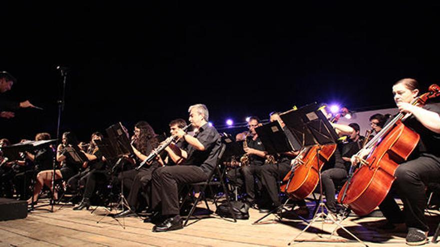 Un concierto de la Banda Simfònica Ciutat d´Eivissa.