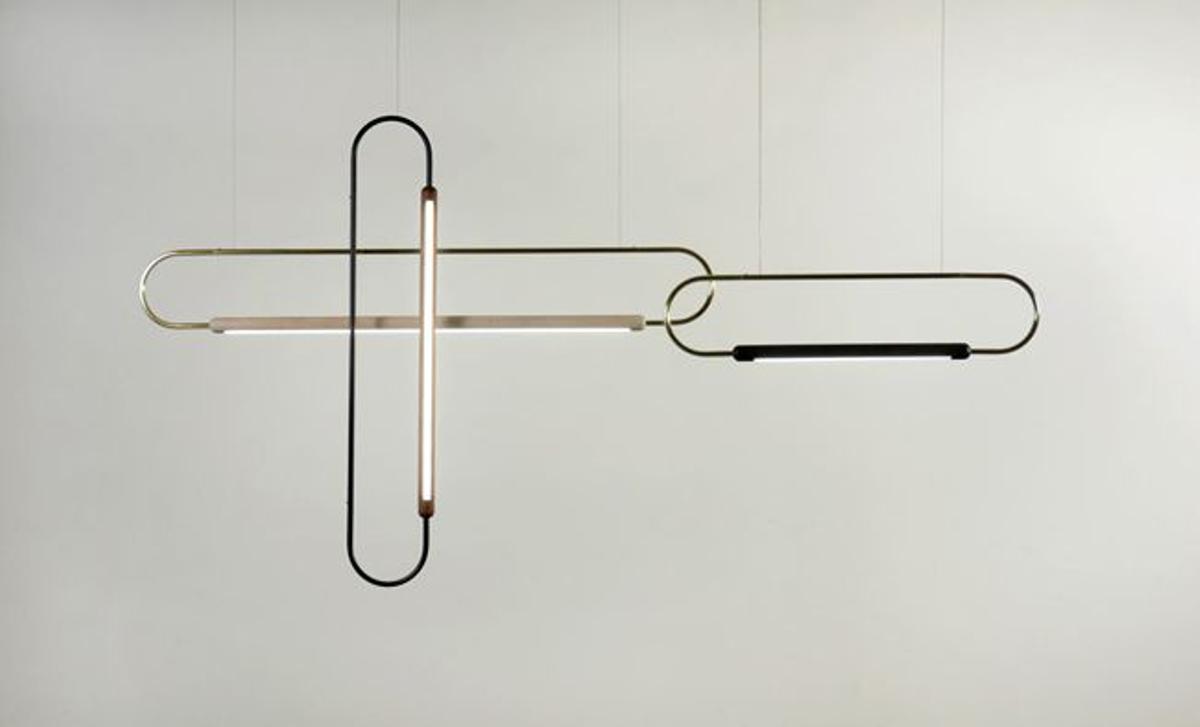 Lámparas de inspiración Calder: colección 'Link' de Hollis+Morris