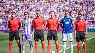 Escribá explica así la goleada del Oviedo al Valladolid: "Nosotros no tenemos jugadores dominantes en las áreas, de 15 o 20 goles"