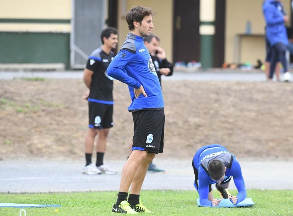 Sesión de entrenamiento en Vilalba