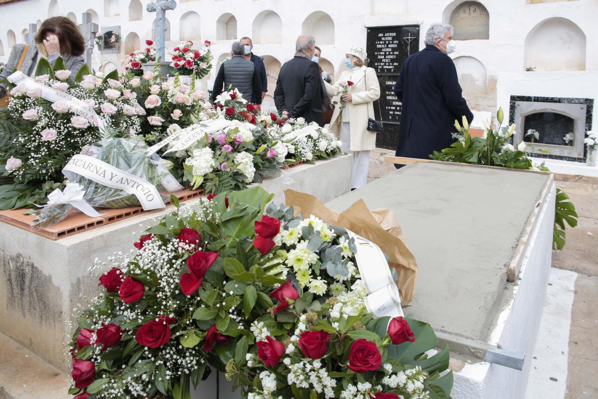 Funeral de Margarita Lozano: Lorca despide a la actriz