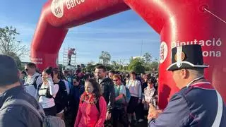 La caminada a Montserrat organitzada pels Mossos per lluitar contra el càncer bat tots els rècords
