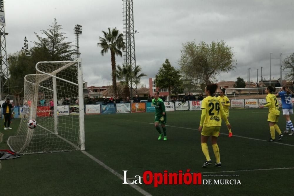 Alhama Granbibio CF-Villareal CF Femenino desde el Complejo Deportivo de Alhama