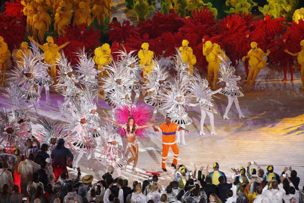 Ceremonia de clausura de las Olimpiadas 2016