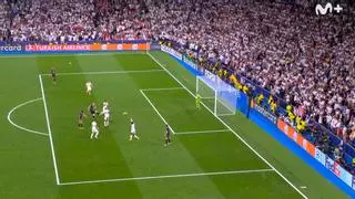 El Madrid celebró con el VAR el pase a la final de la Champions League